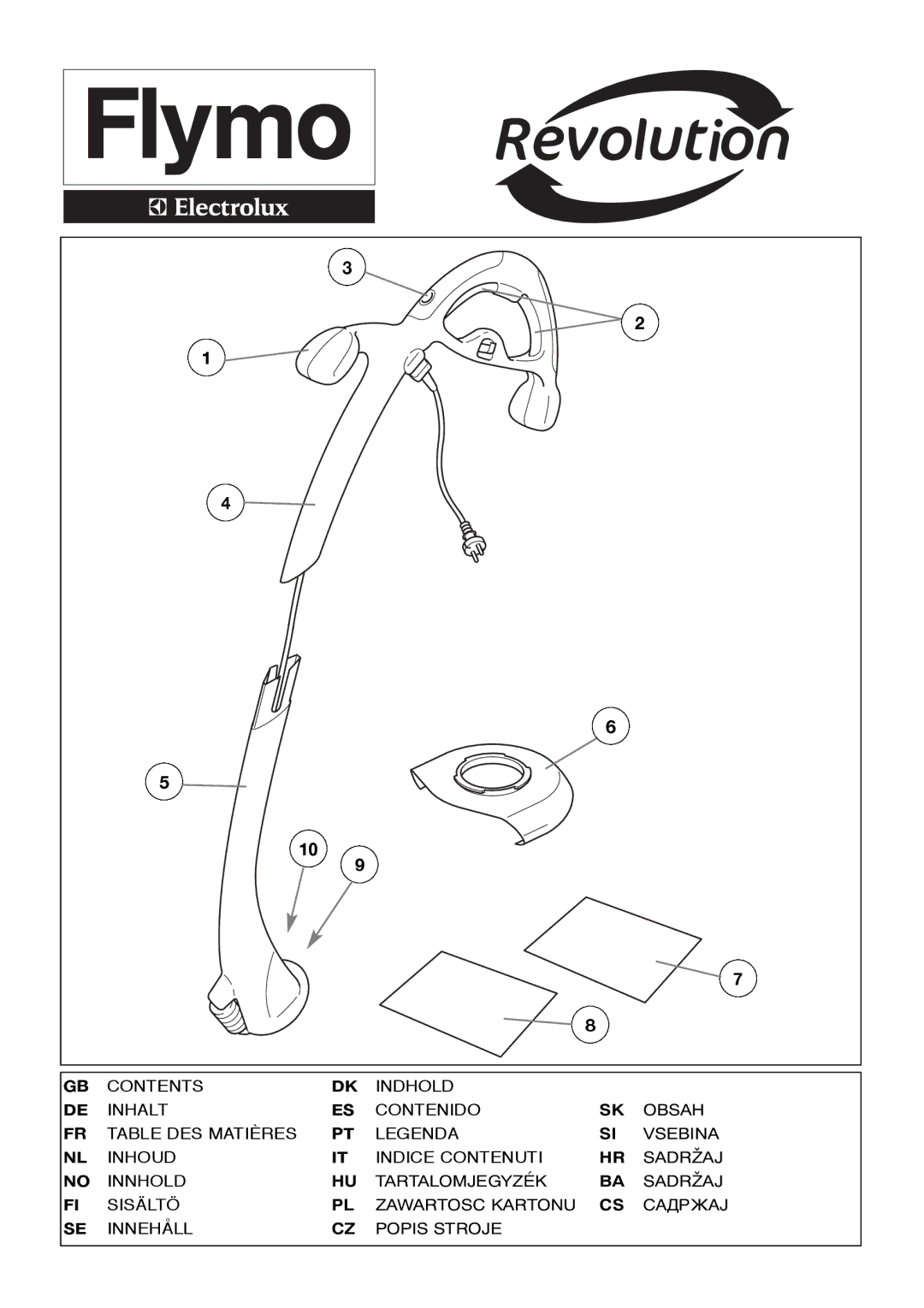 Flymo Revolution manual 