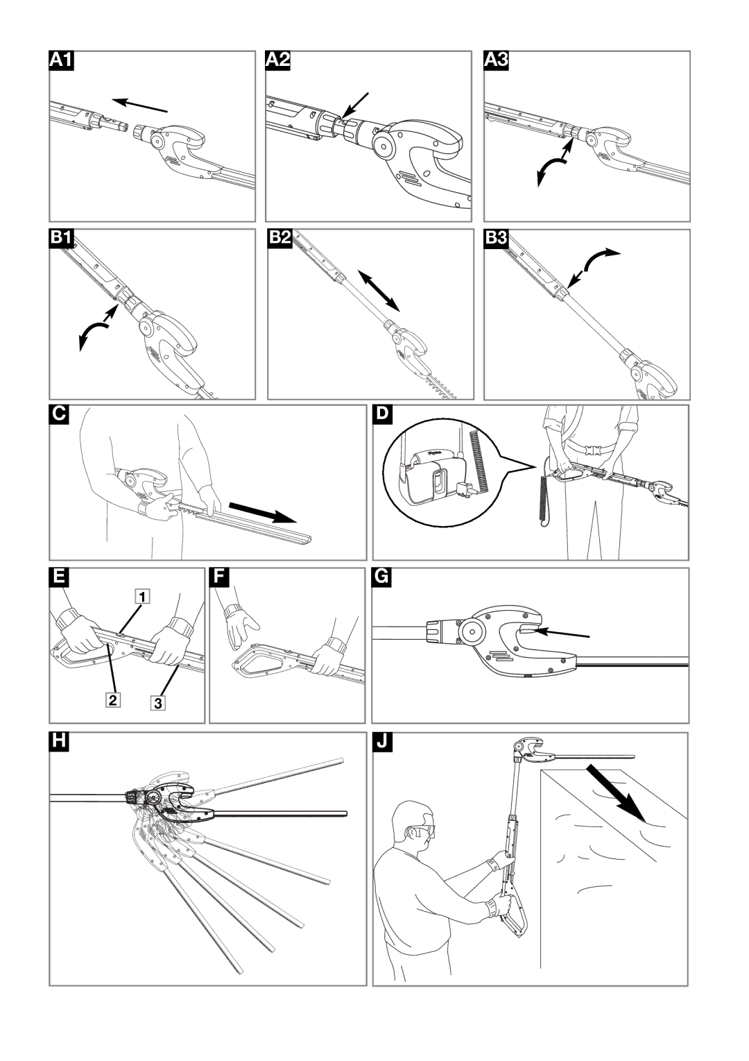 Flymo Sabre Cut instruction manual 