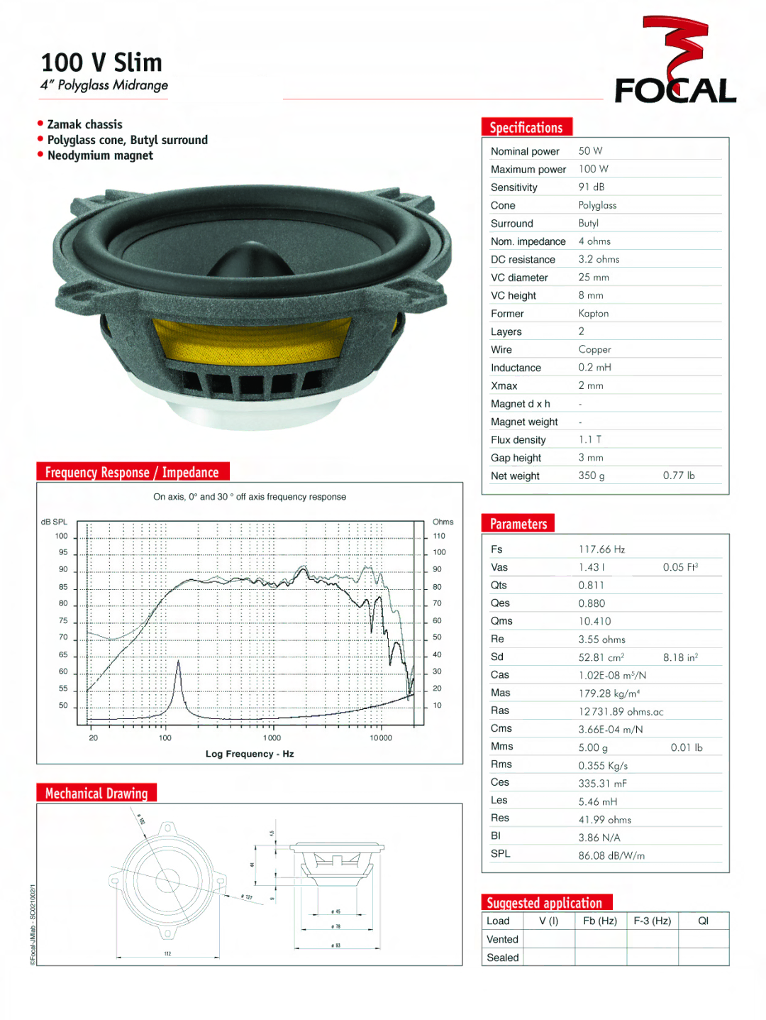 Focal 165 VR3 manual 