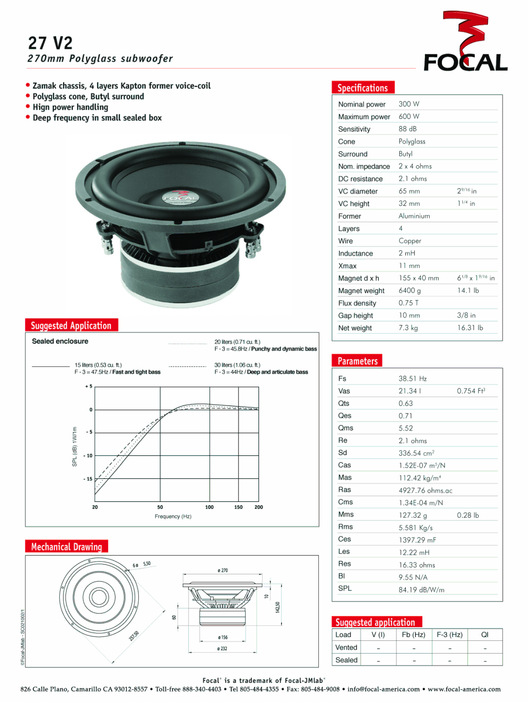 Focal 27 V2 manual 