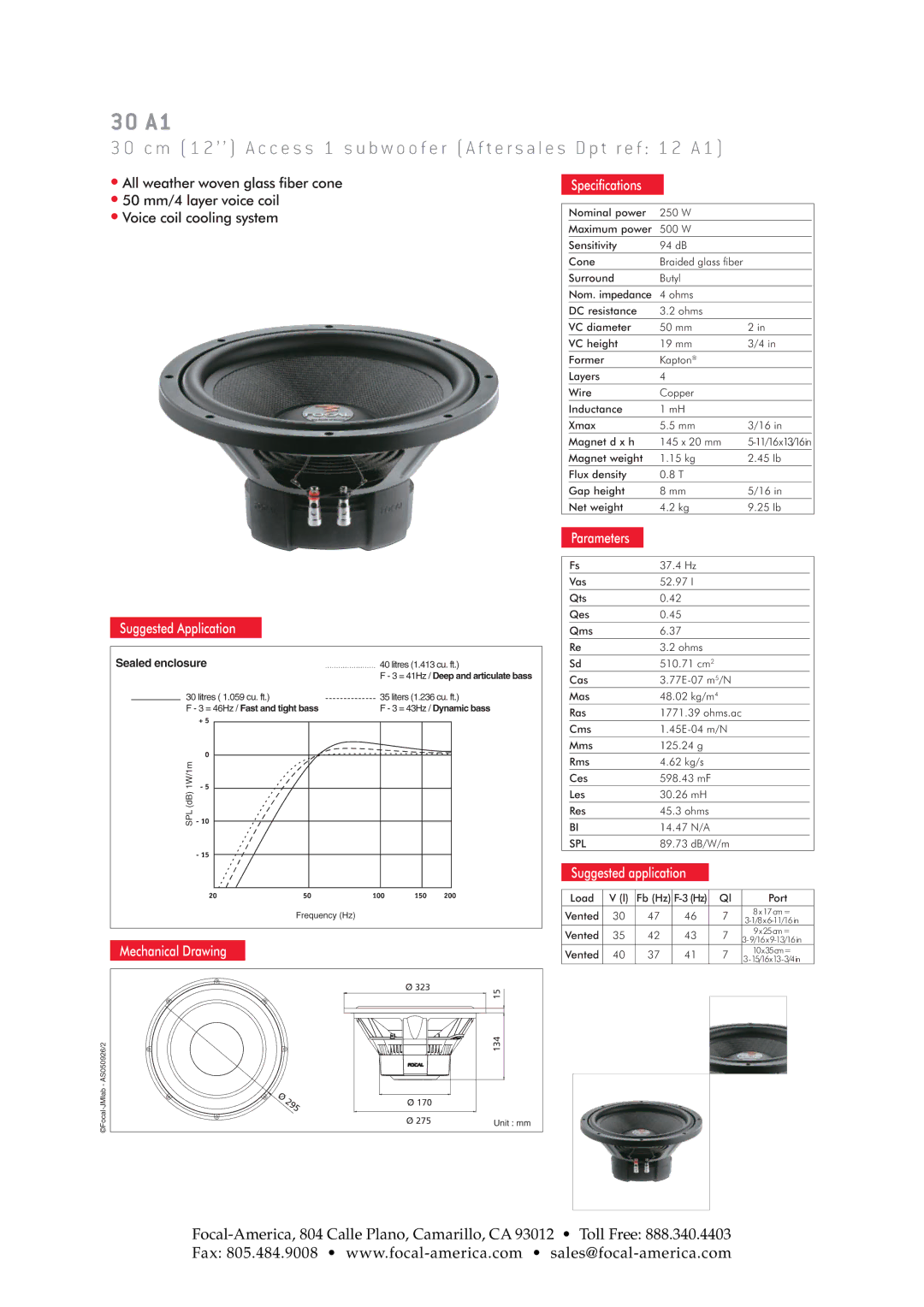 Focal 30 A1 manual 