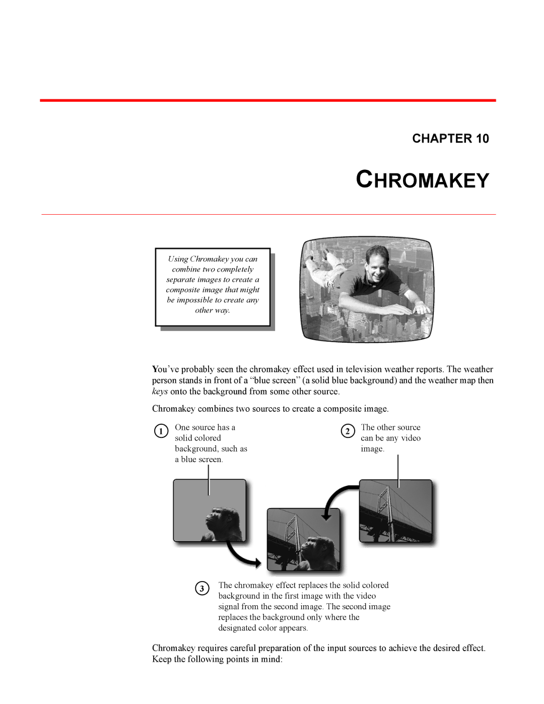 FOCUS Enhancements MX-4DV manual Chromakey 