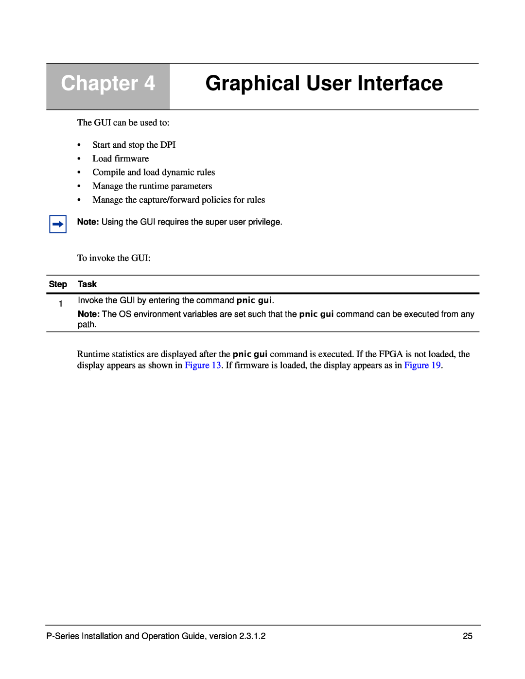 Force10 Networks 100-00055-01 manual Graphical User Interface 