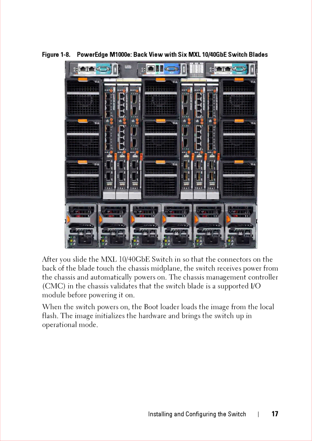 Force10 Networks CC-C-BLNK-LC manual Installing and Configuring the Switch 