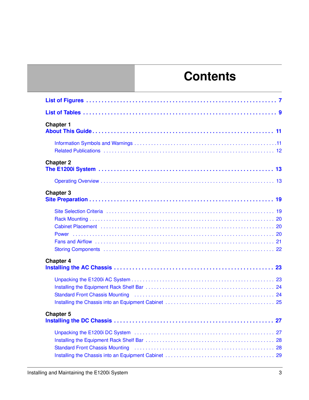 Force10 Networks E1200i manual Contents 