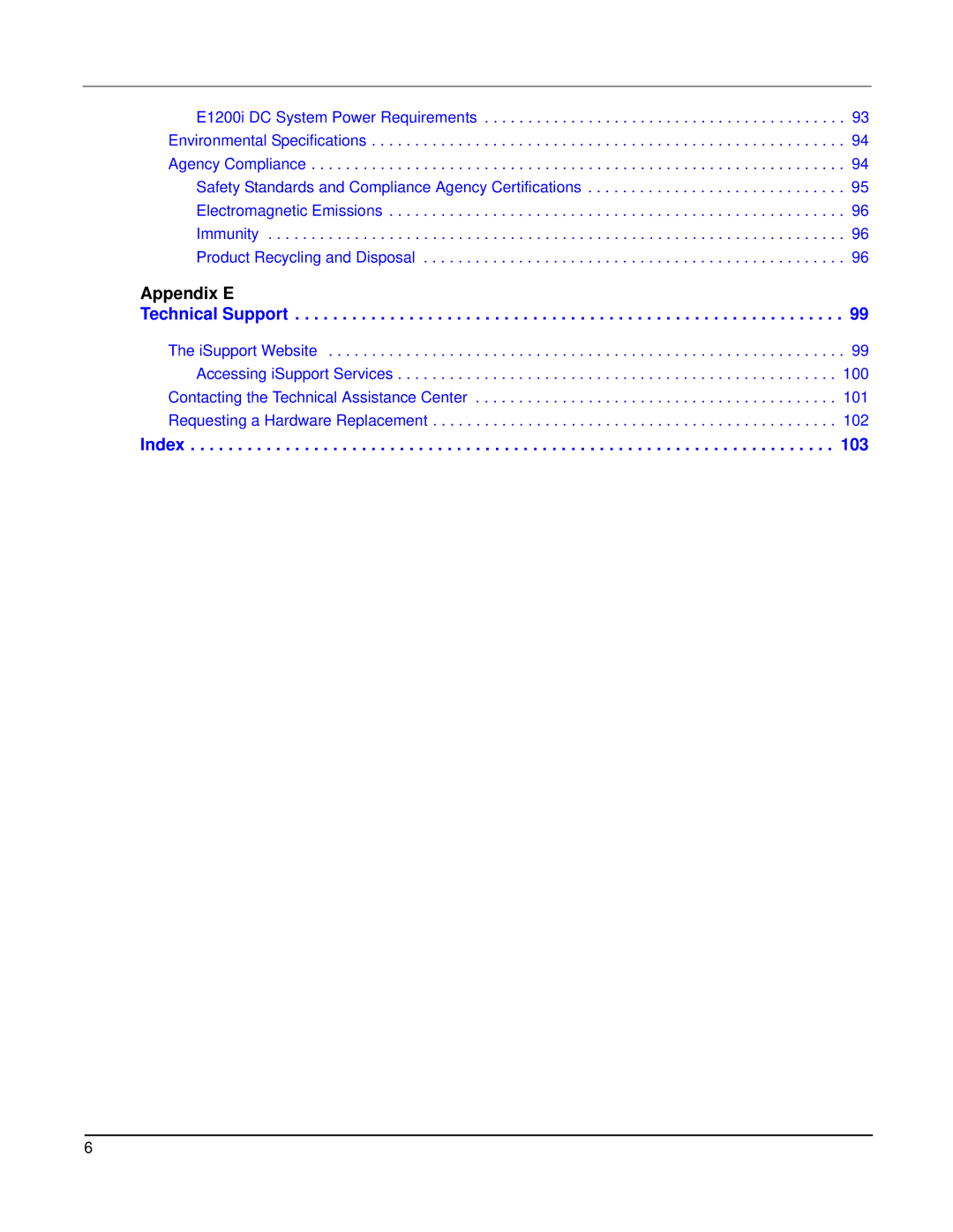 Force10 Networks E1200i manual Index 