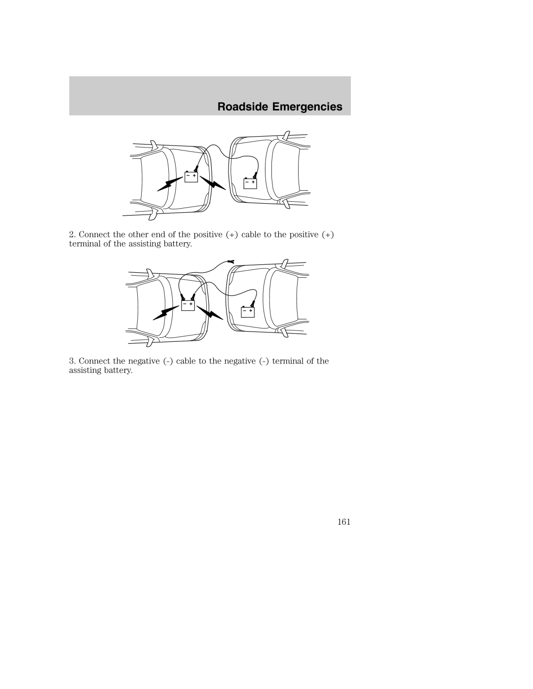 Ford AM/FM stereo manual Roadside Emergencies 