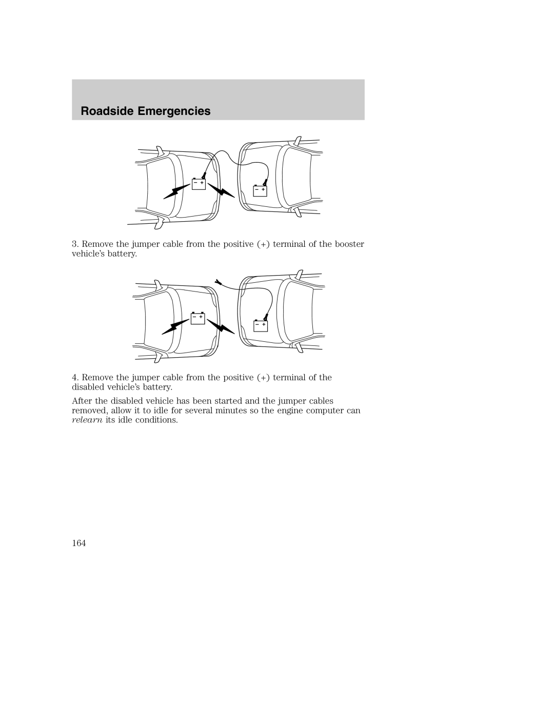 Ford AM/FM stereo manual Roadside Emergencies 