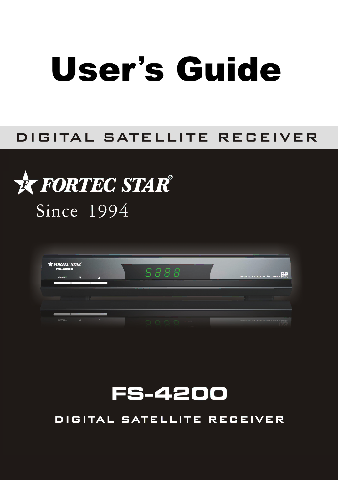 Fortec FS-4200 manual 