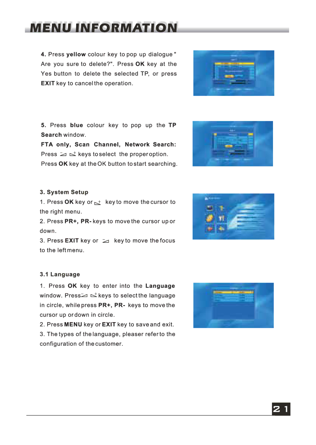 Fortec FSHDT-5000 manual 