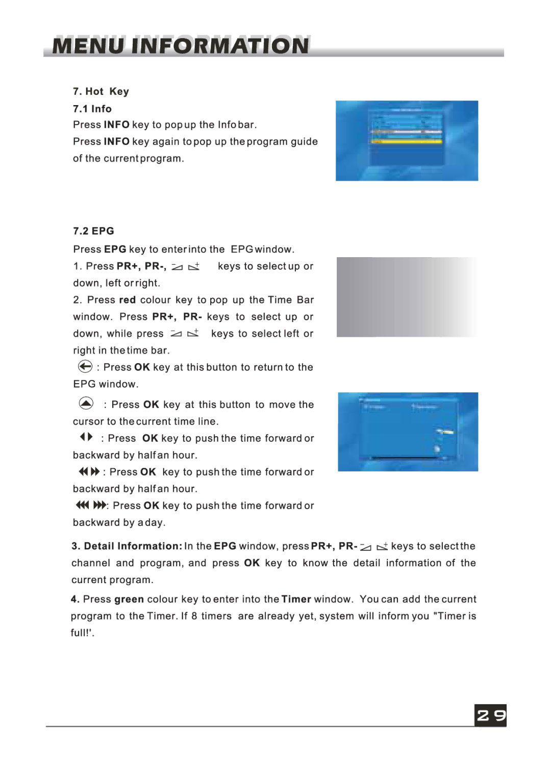 Fortec FSHDT-5000 manual 