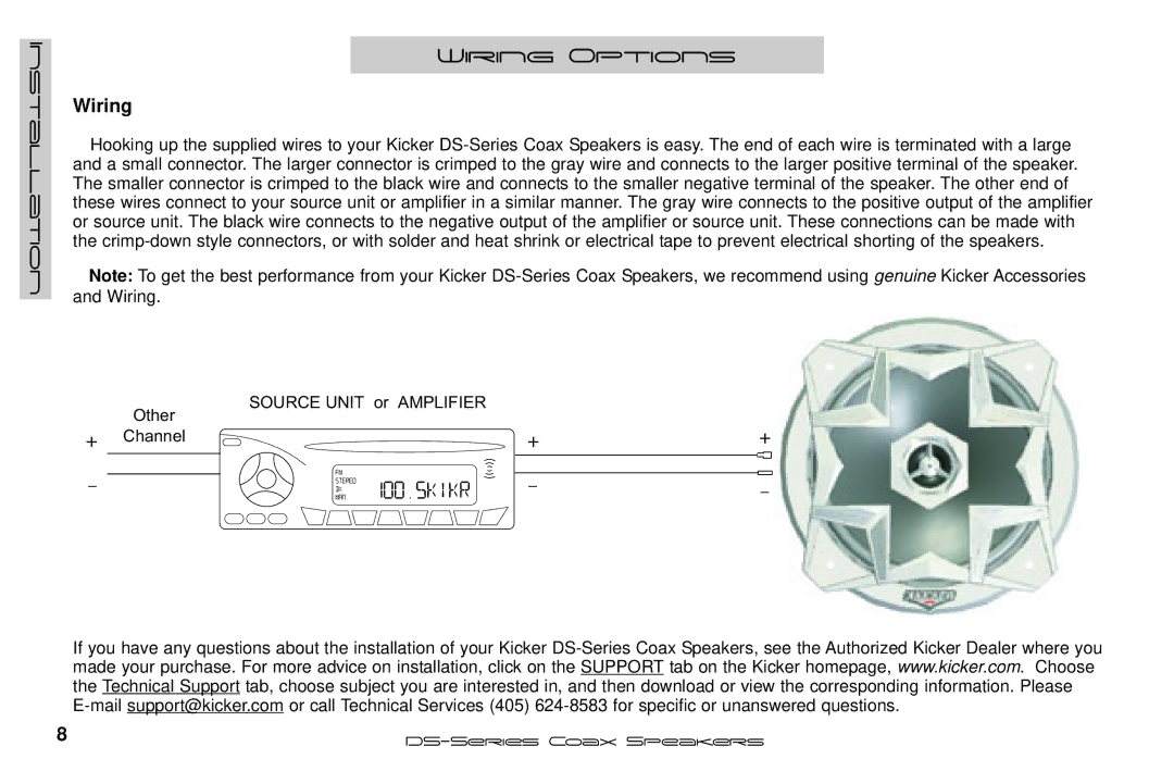 Fortinet 05DS693, 05DS525, DS35 manual Wiring Options 