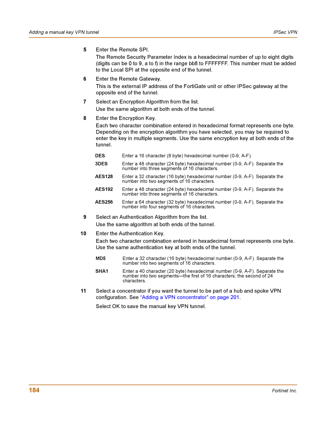 Fortinet 100 user manual 184 