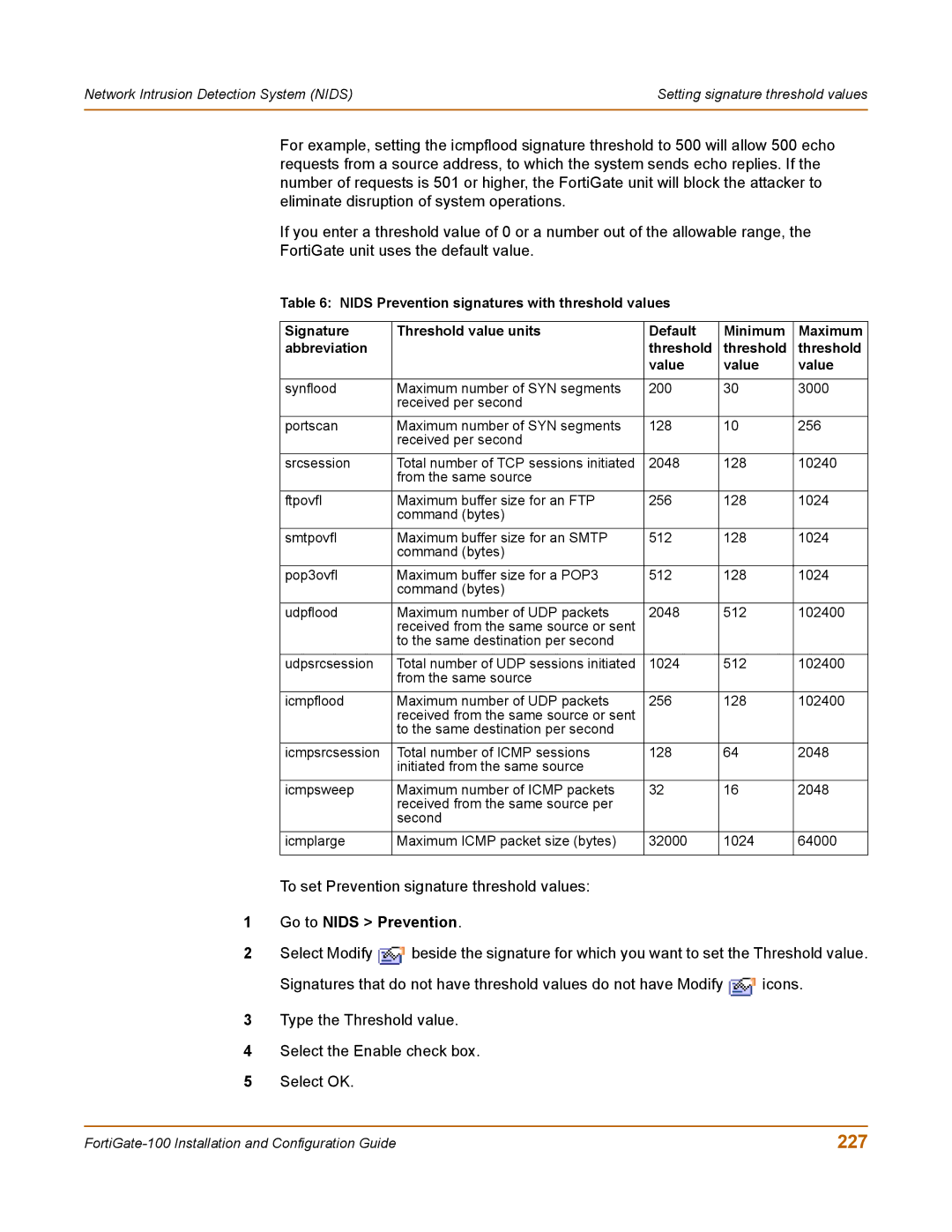 Fortinet 100 user manual 227 