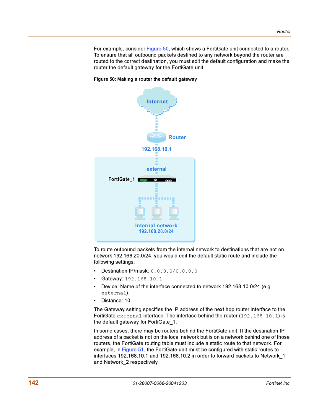 Fortinet 100A manual 142, FortiGate1 