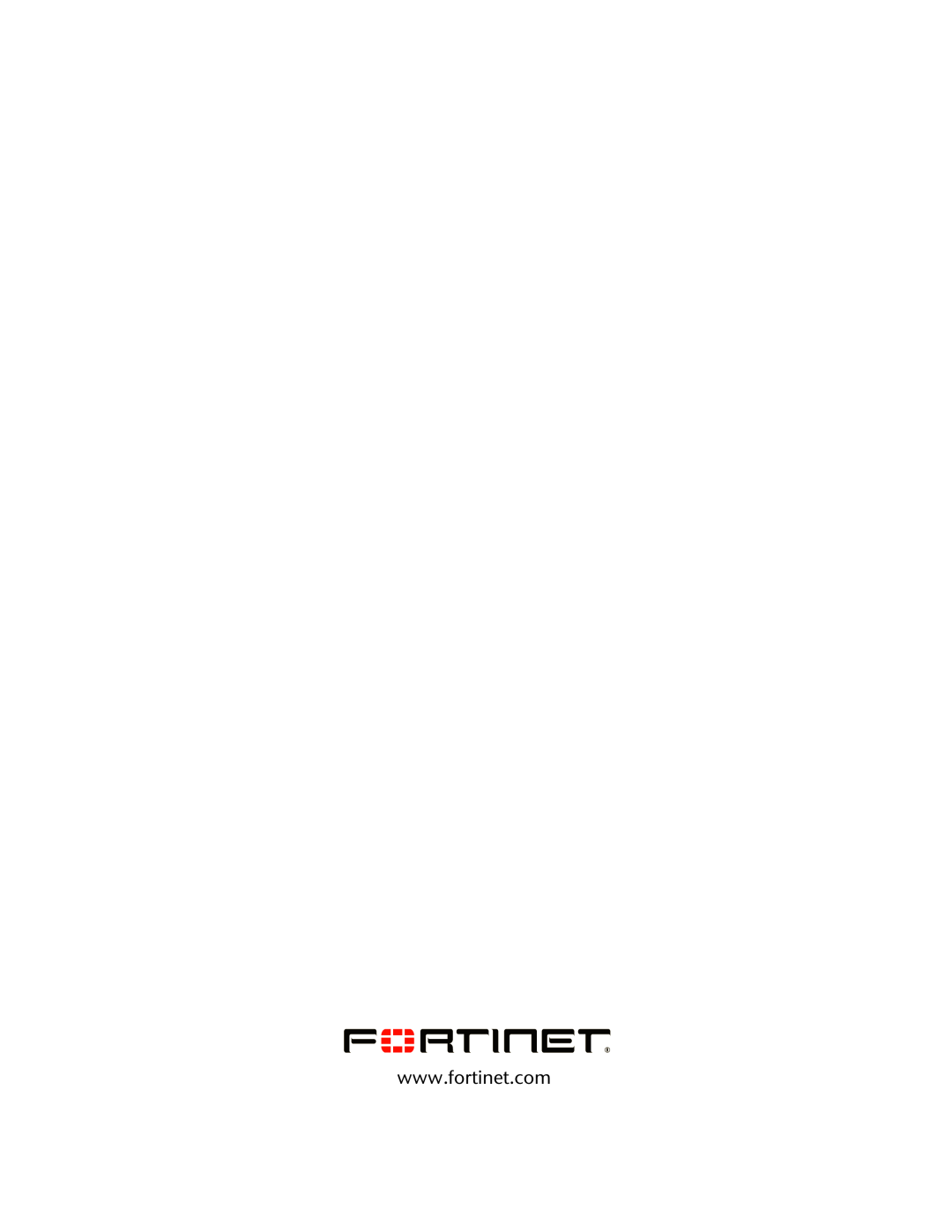 Fortinet 110C manual 