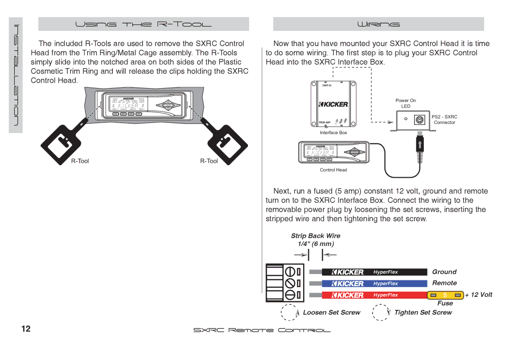 Fortinet 2 SXRC manual Kicker 