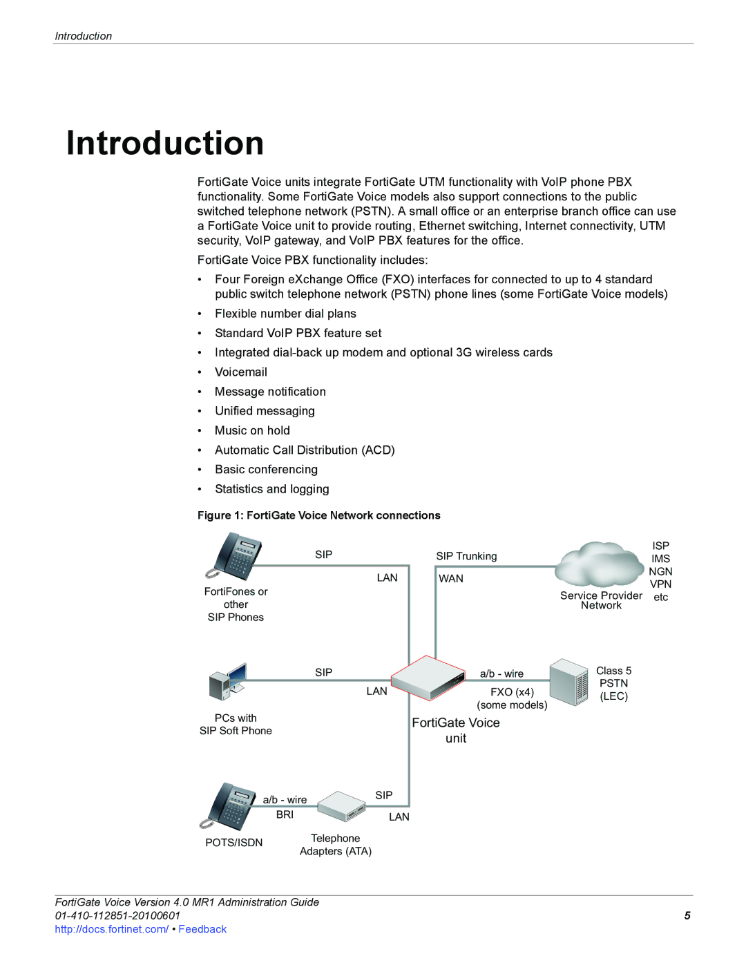 Fortinet 4.0 MR1 manual Introduction 