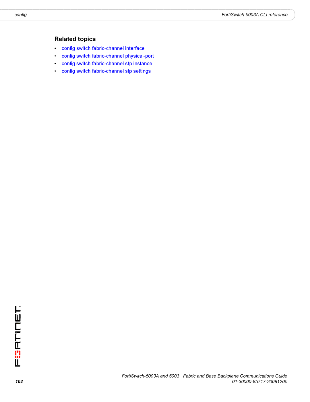 Fortinet 5003A manual 102 