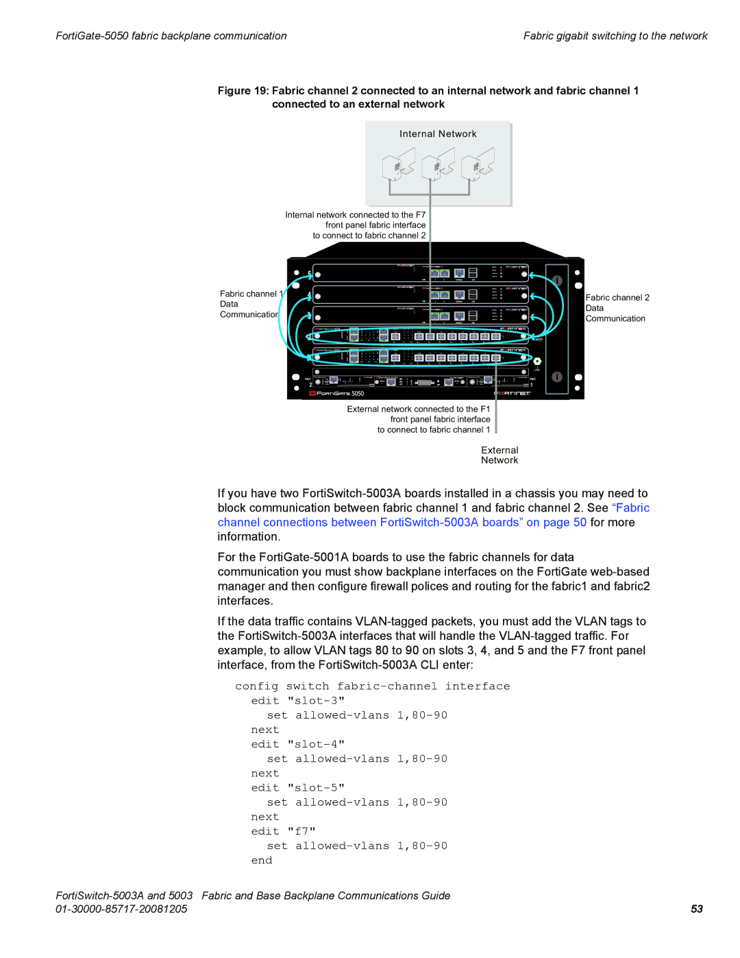 Fortinet 5003A manual External Network 