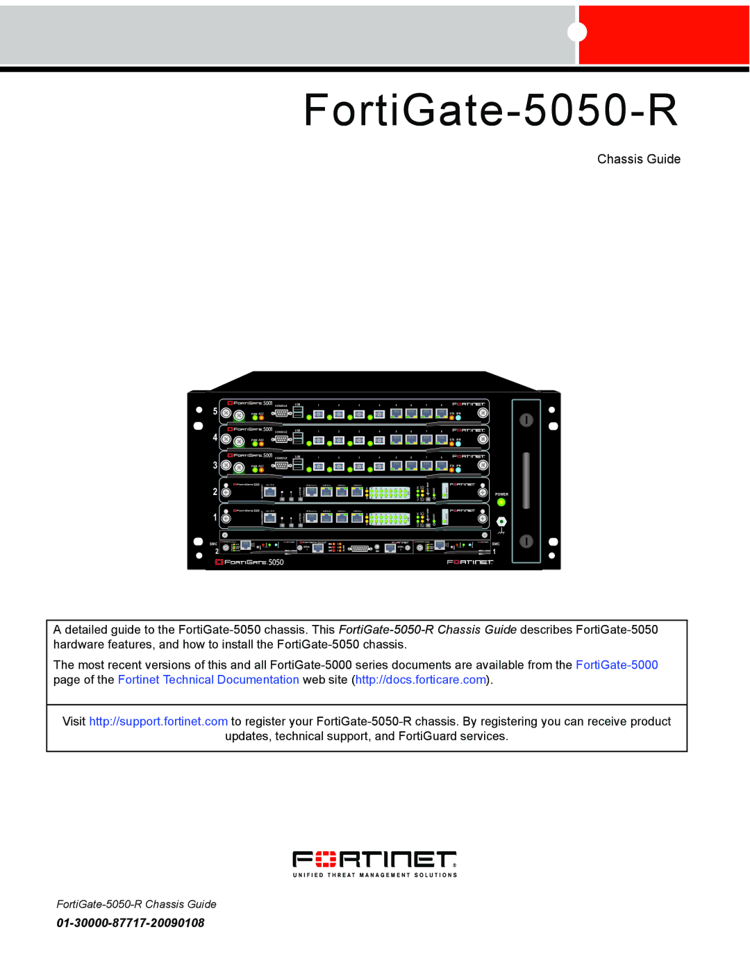 Fortinet manual FortiGate-5050-R 