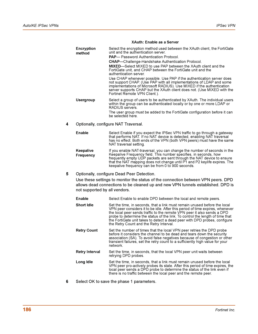 Fortinet 50A user manual 186 