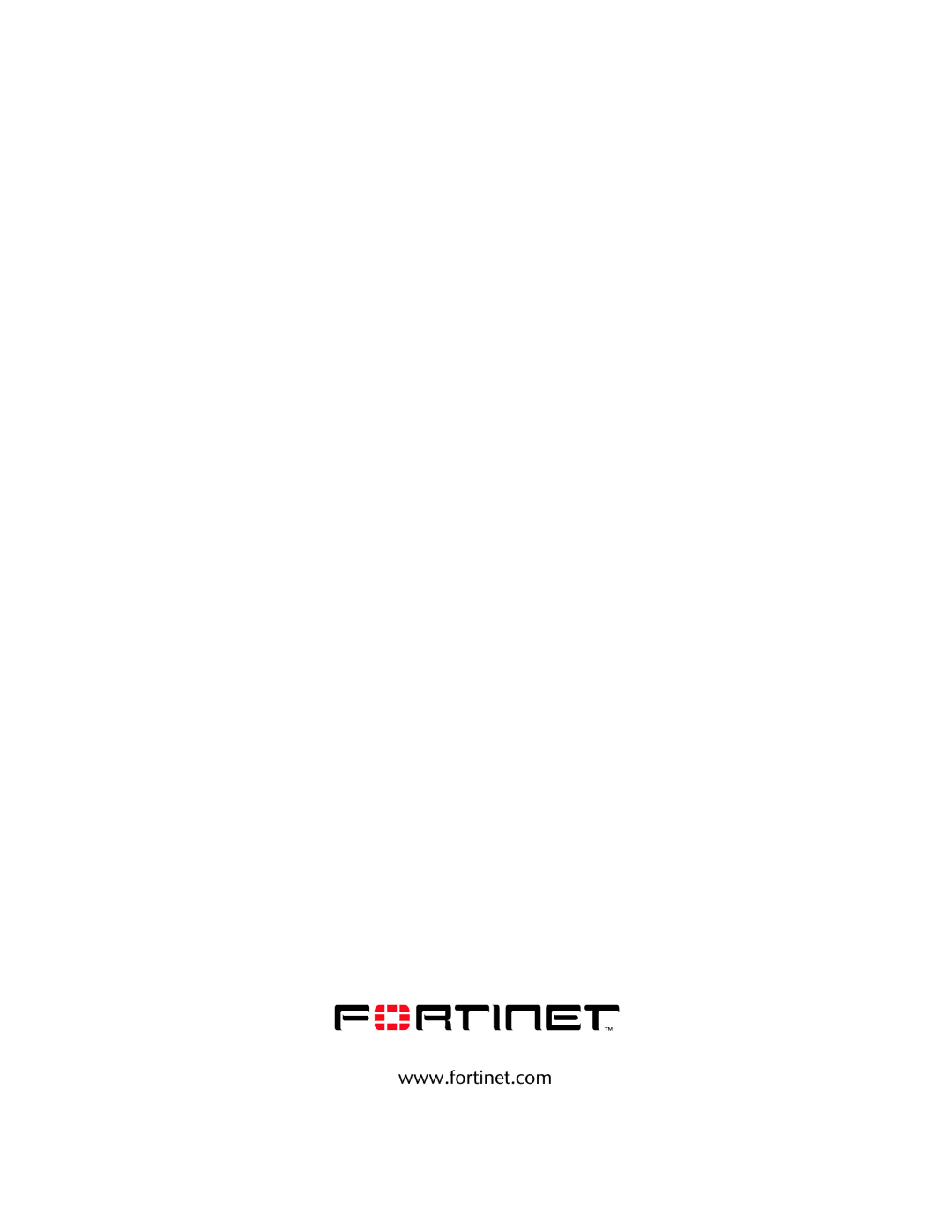 Fortinet 100, 50A/50B manual 