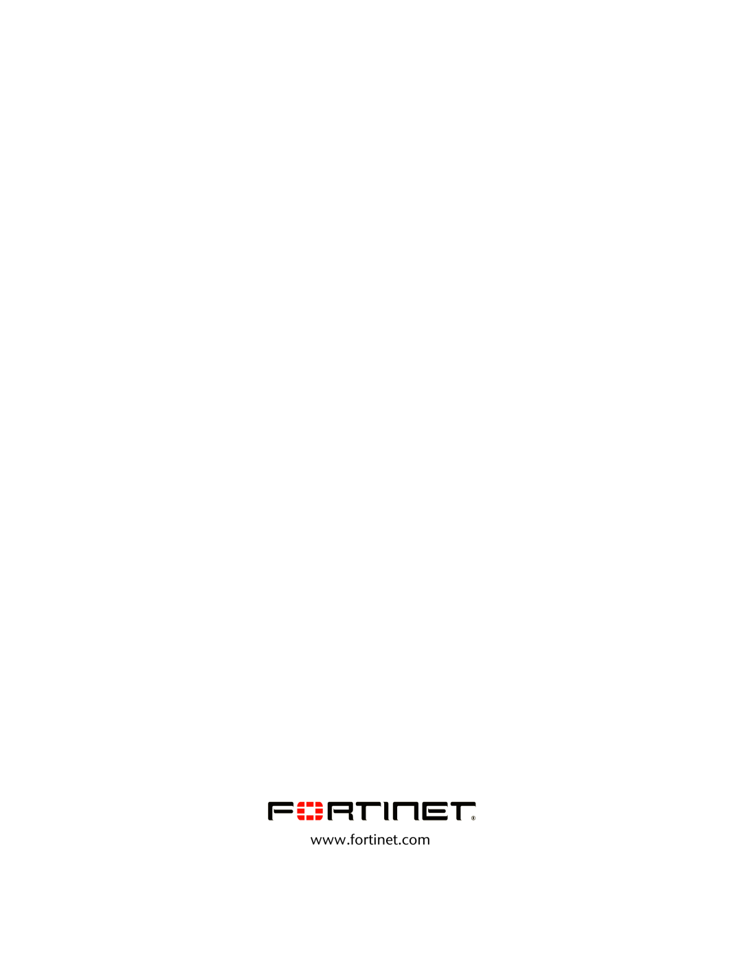 Fortinet 60B manual 