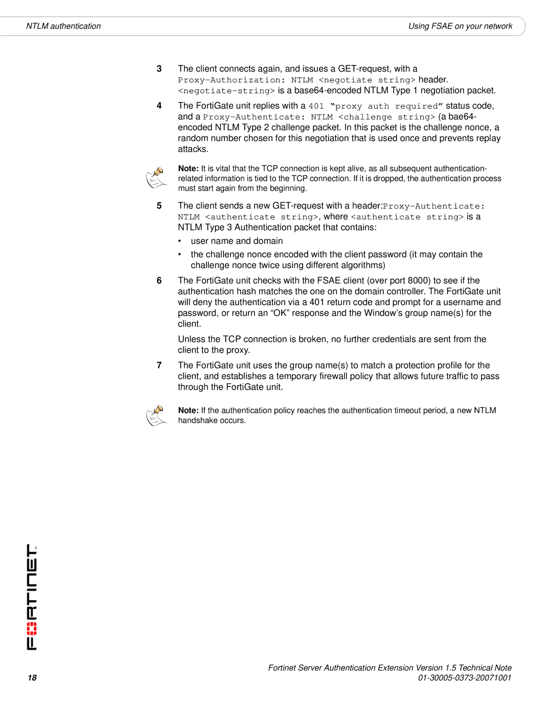 Fortinet FSAE manual Proxy-Authorization Ntlm negotiate string header 