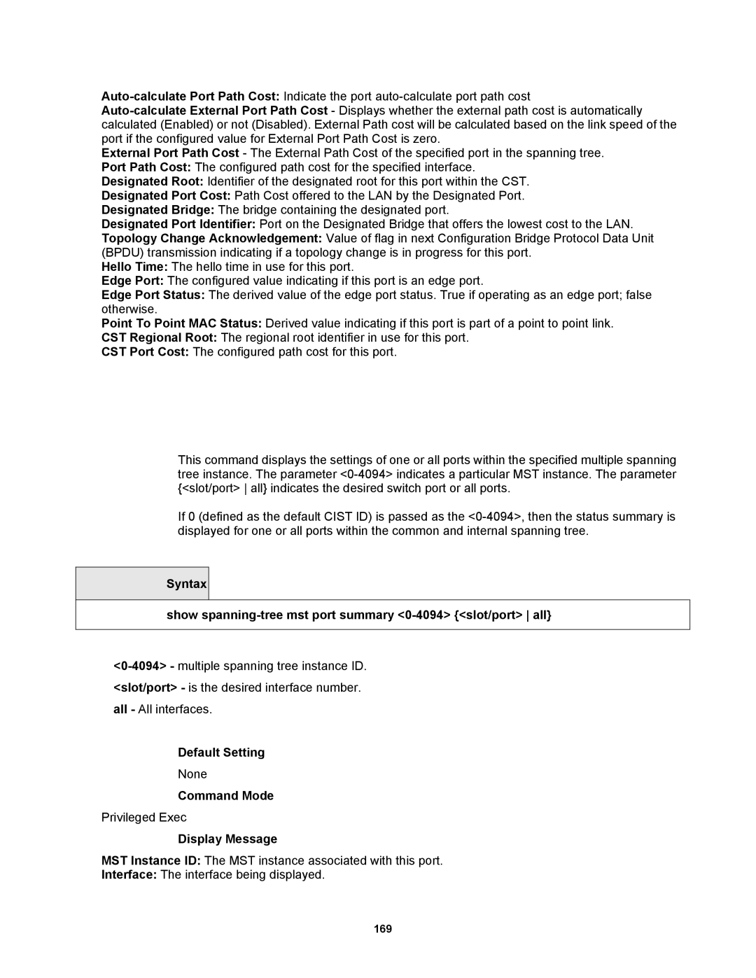 Fortinet MR1 manual 169 