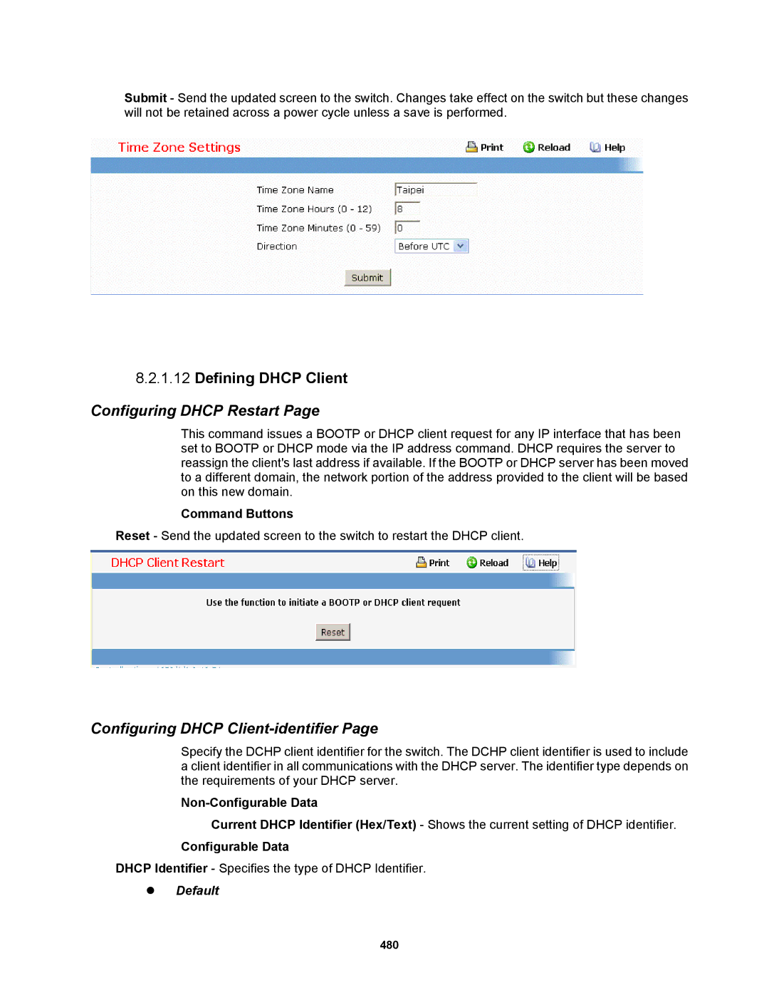 Fortinet MR1 manual Defining Dhcp Client, Configuring Dhcp Restart, Configuring Dhcp Client-identifier, Default 