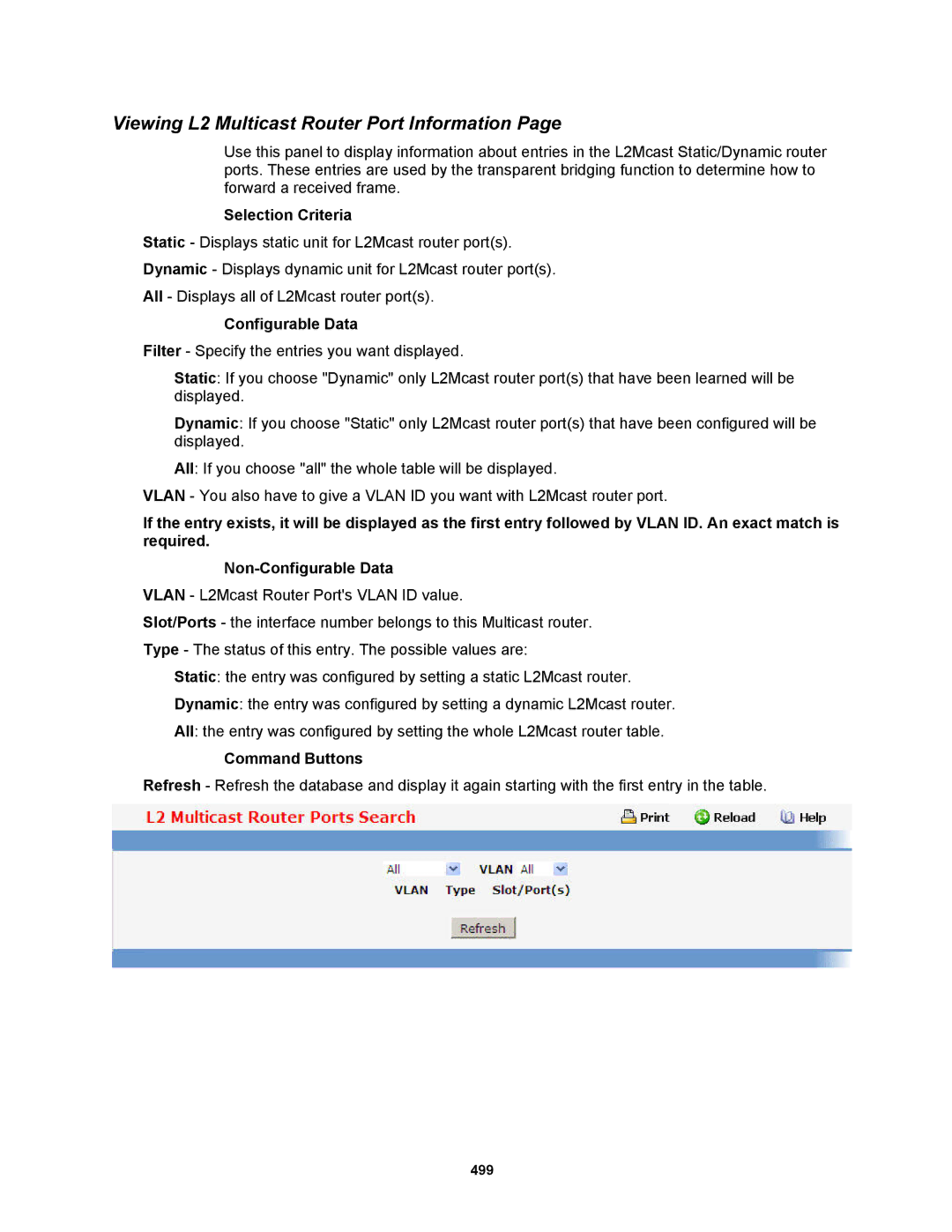 Fortinet MR1 manual Viewing L2 Multicast Router Port Information 