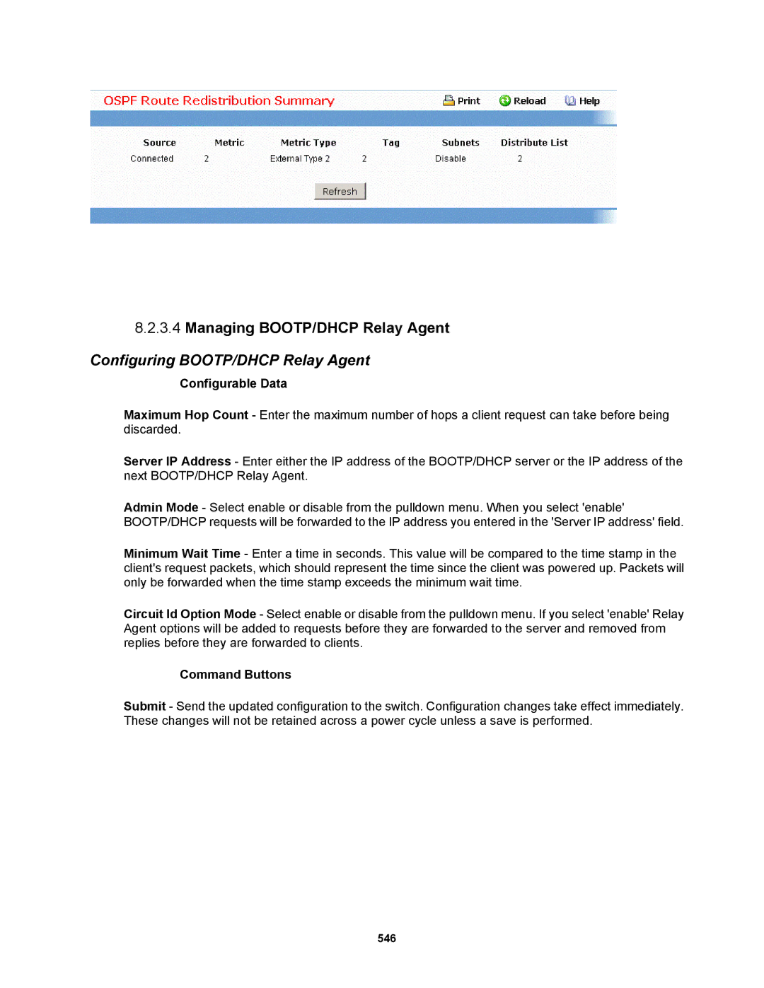 Fortinet MR1 manual Managing BOOTP/DHCP Relay Agent, Configuring BOOTP/DHCP Relay Agent 