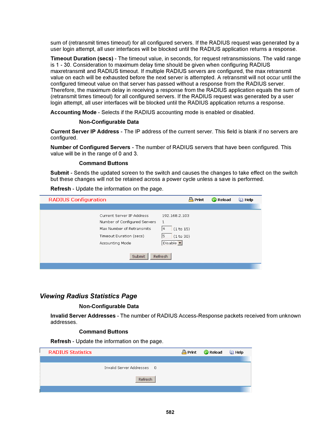 Fortinet MR1 manual Viewing Radius Statistics 