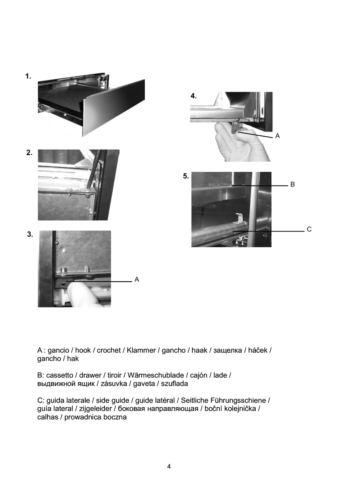 Foster cod.7138 000 user manual 