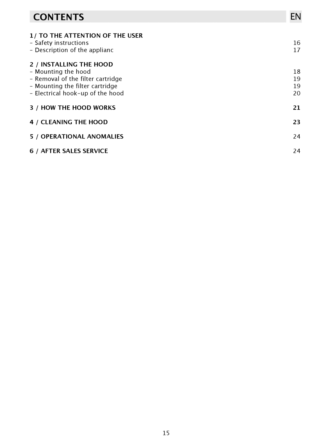 Foster Domino S4000 user manual Contents 