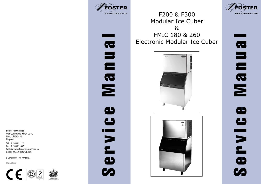 Foster FMIC180 manual N u a l 