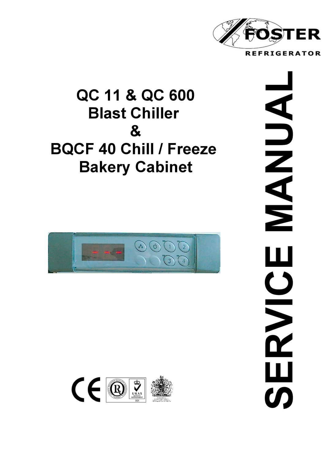Foster QC 11, QC 600, BQCF 40 manual 