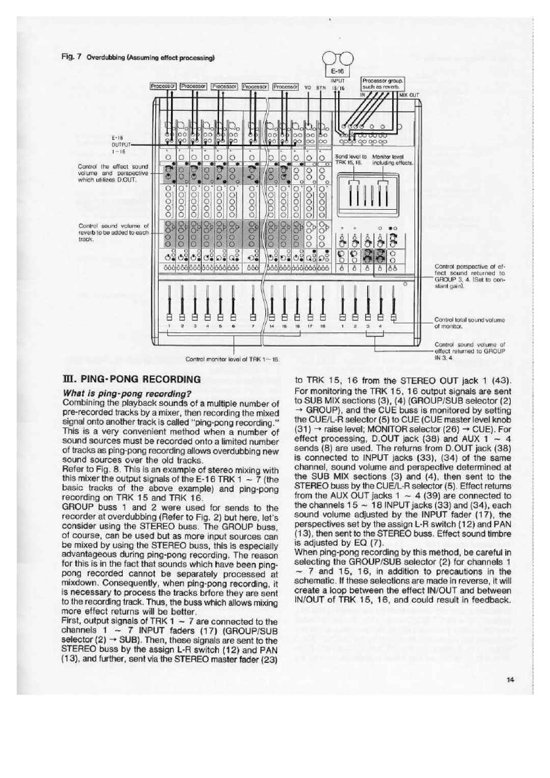 Fostex 2440, 1240, 1840 manual 