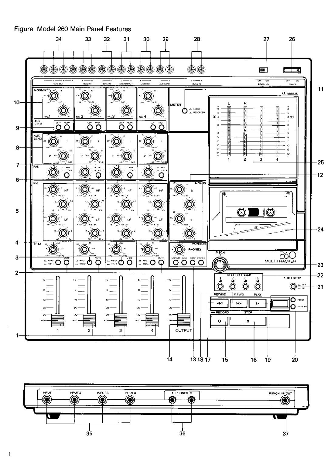 Fostex 260 manual 