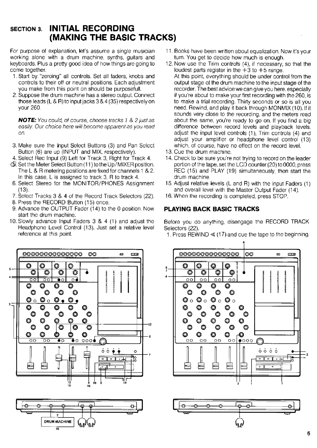 Fostex 260 manual 