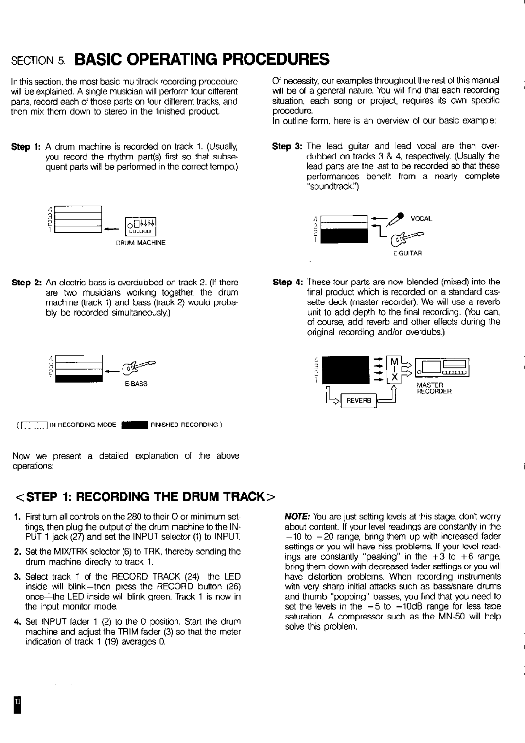 Fostex 280 manual 