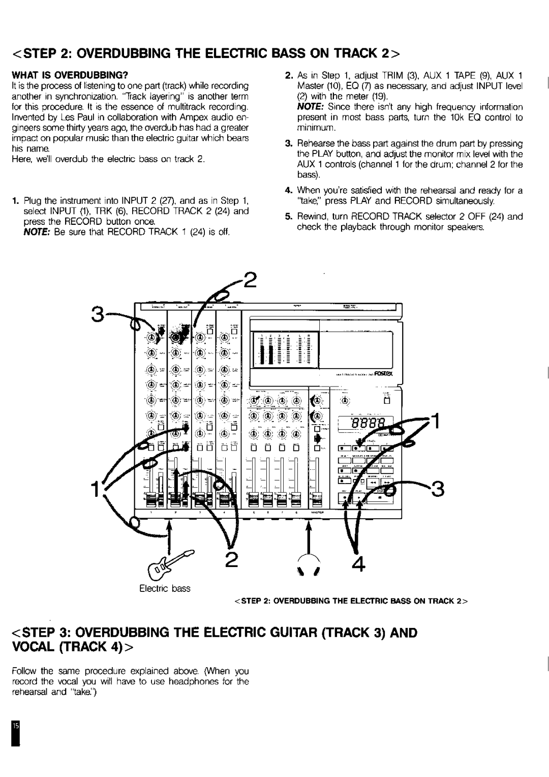 Fostex 280 manual 