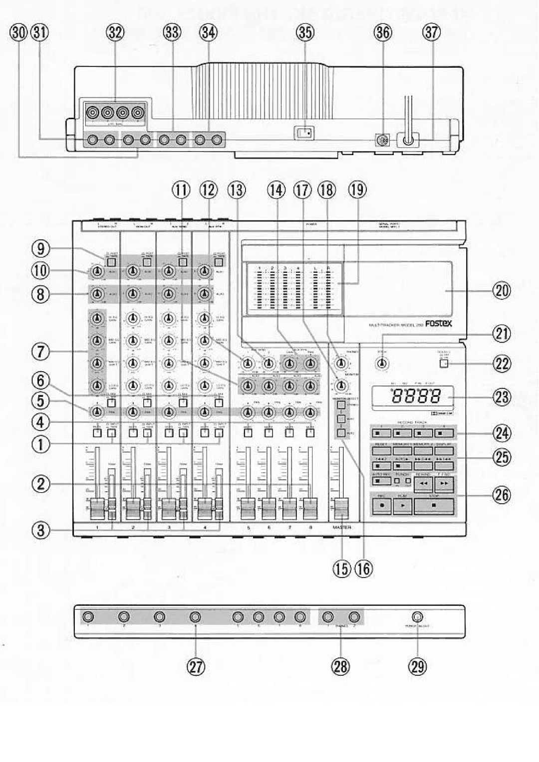 Fostex 280 manual 