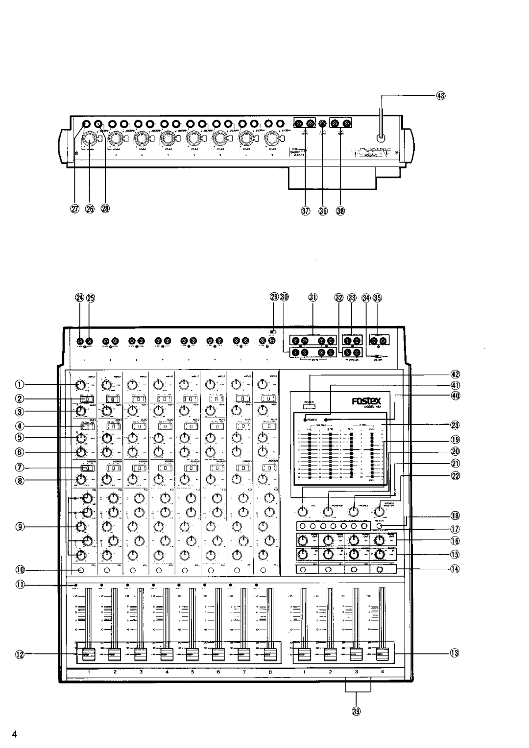 Fostex 454 manual 