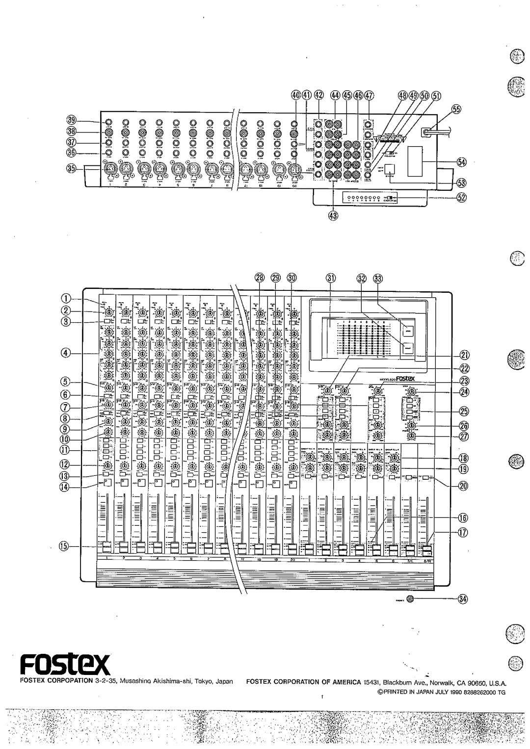 Fostex 820 manual 