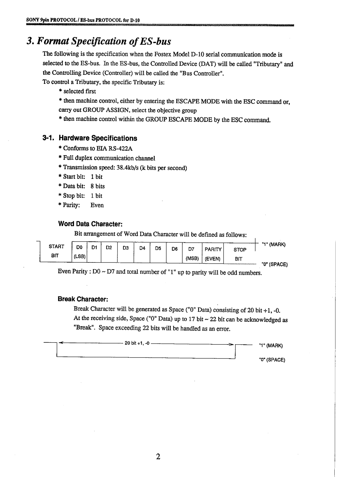 Fostex 8333 manual 