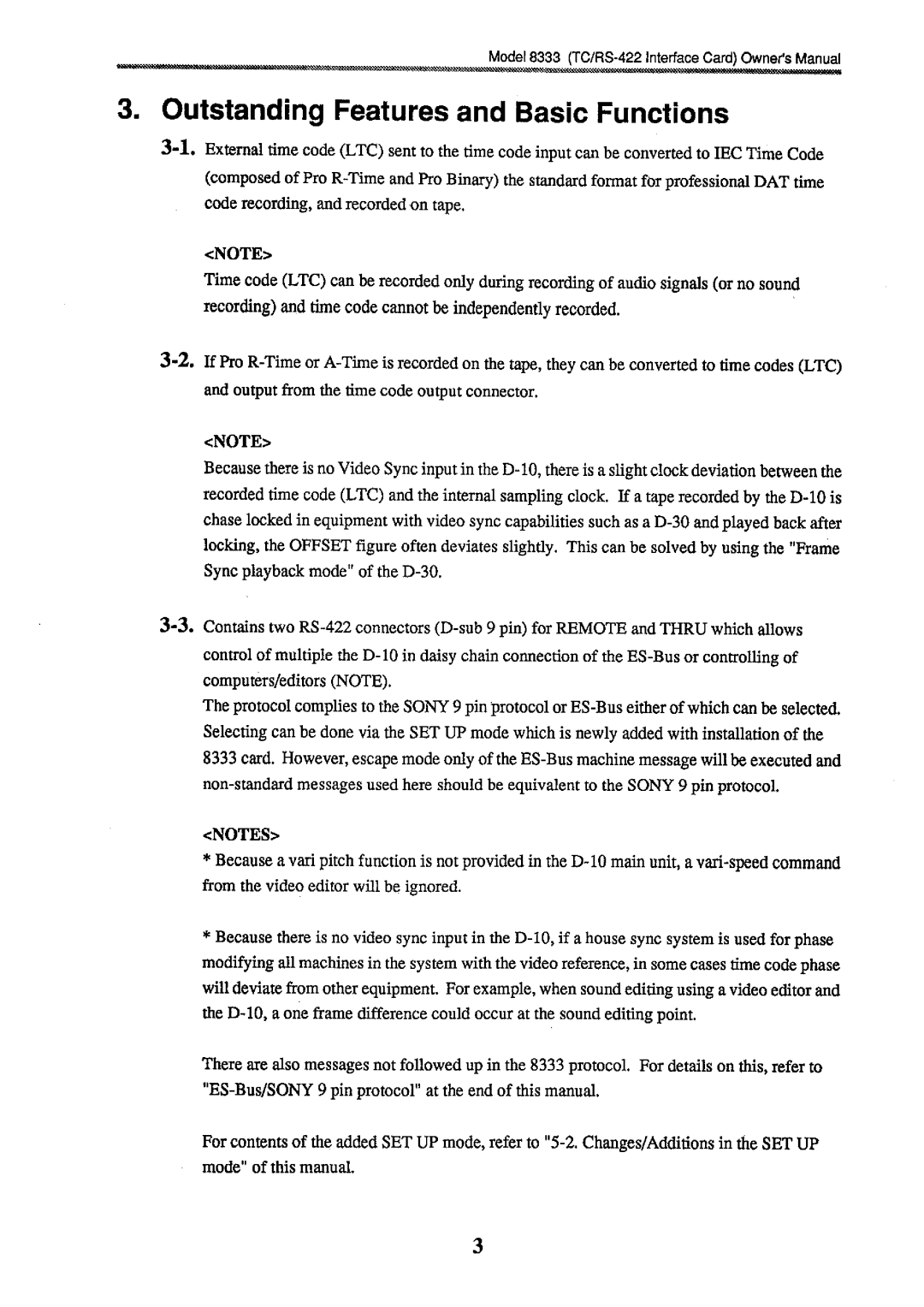 Fostex 8333 manual 