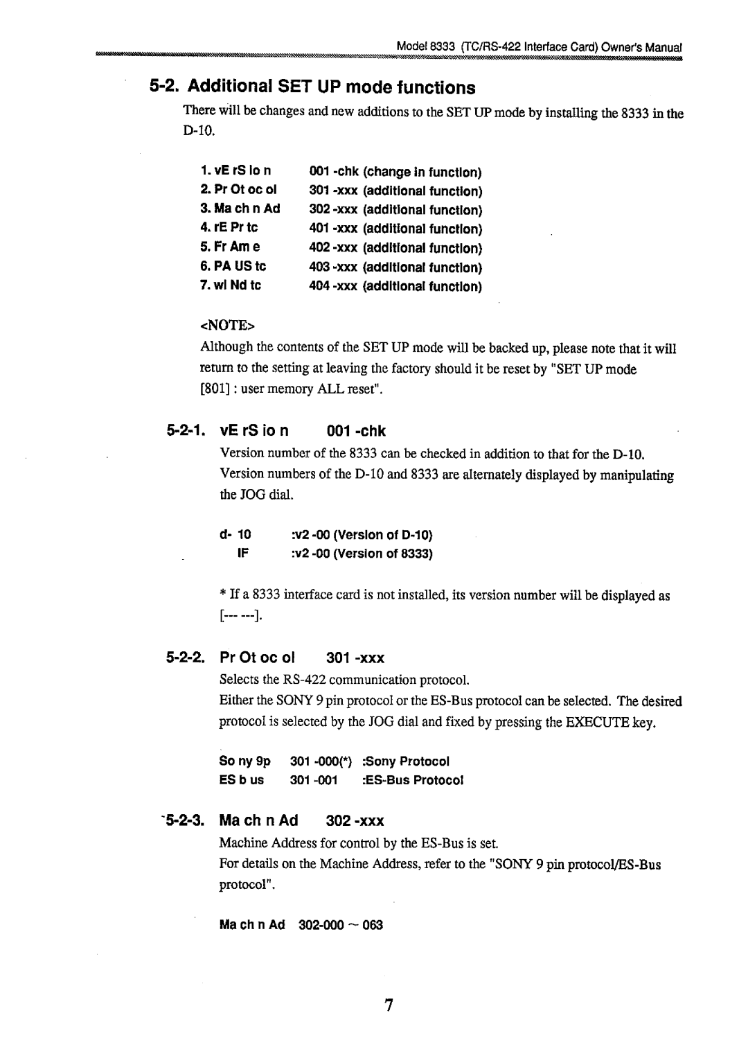 Fostex 8333 manual 