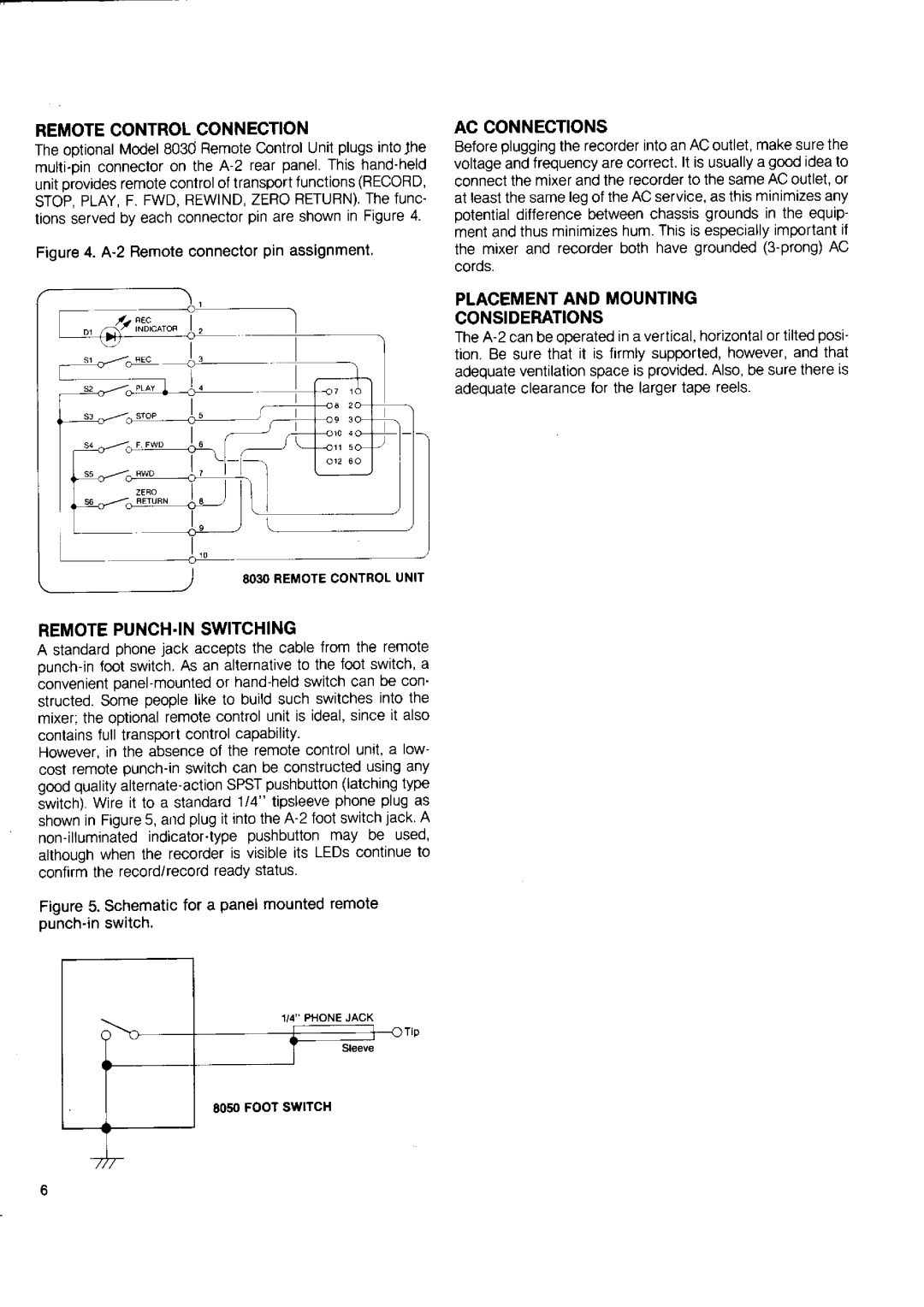 Fostex A-2 manual 